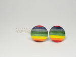 Ohrstecker Rund Color