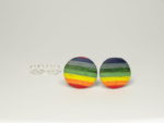 Ohrstecker Rund Color