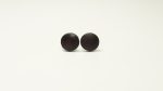 Ohrstecker dunkles Holz